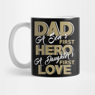 Dad son daughter father's day gift idea Mug